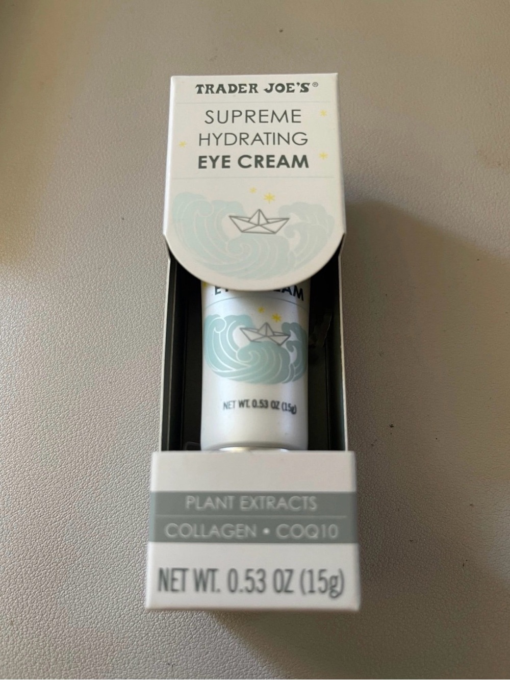 Trader Joe's Supreme Hydrating Eye Cream - Light Mint